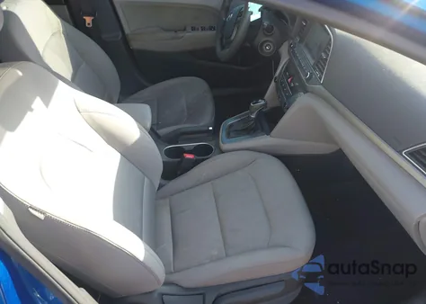 2018 Hyundai Elantra Sel z USA, uszkodzony, nr VIN 5NPD84LF4JH222546